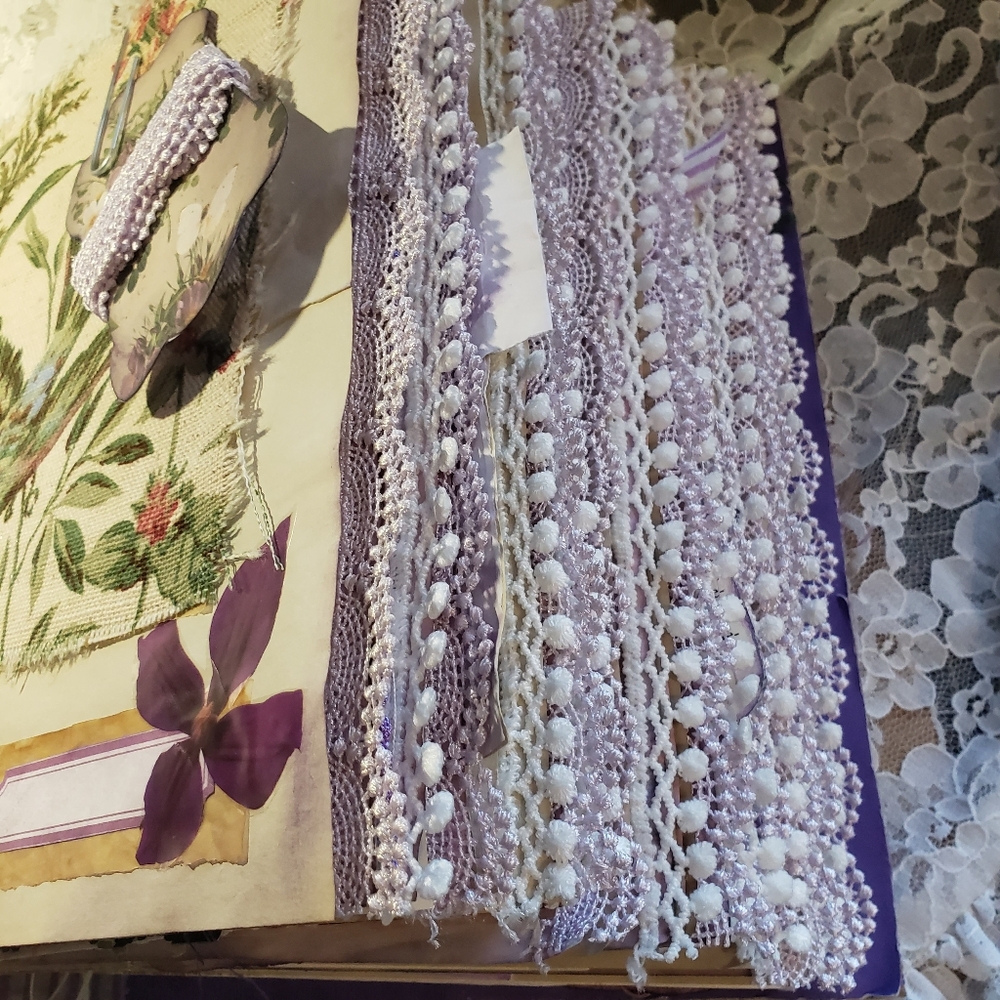 Junk journal. purple theme - Picture 4 of 12